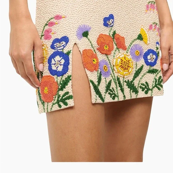 STAUD Le Sable Seed Mini dress - Picture 2 of 7